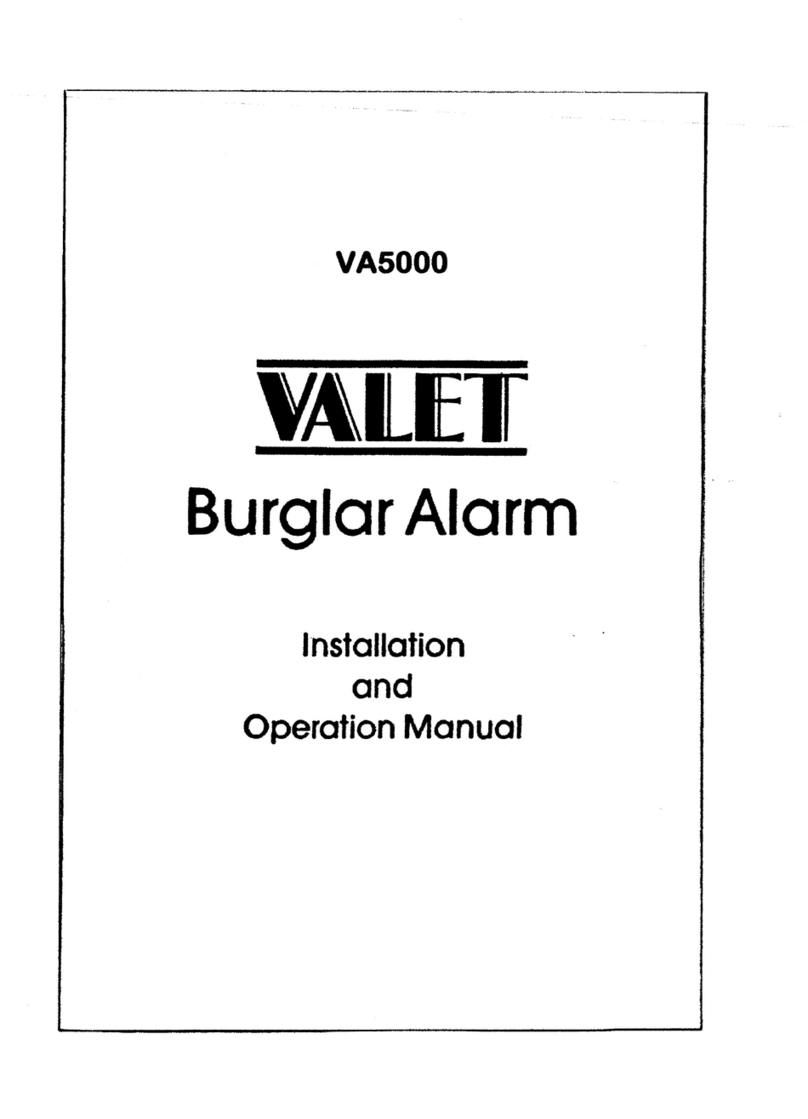 Valet VA5000 Operation manual