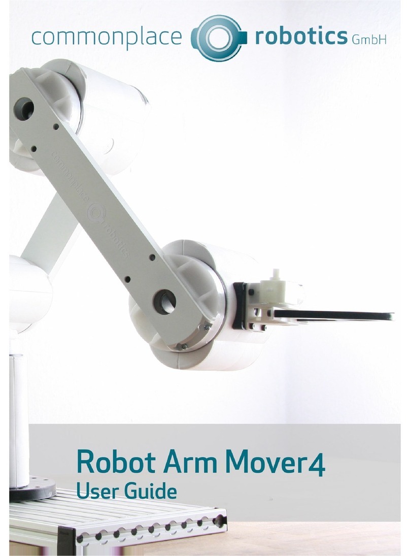 Commonplace Robot arm mower 4 user guide