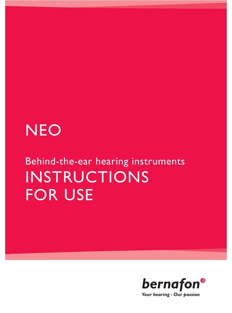 Bernafon NEO User manual