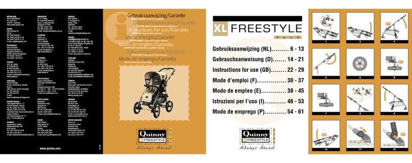 Quinny XL Freestyle Plus User manual