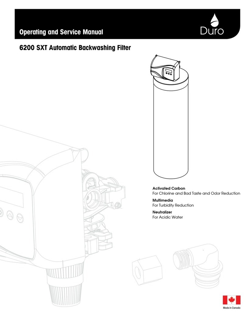 Duro 6200 SXT Operating and service manual