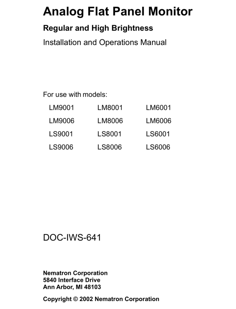 Nematron LM9001 User manual
