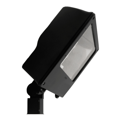 RAB Lighting MEGAFLOOD installation instructions