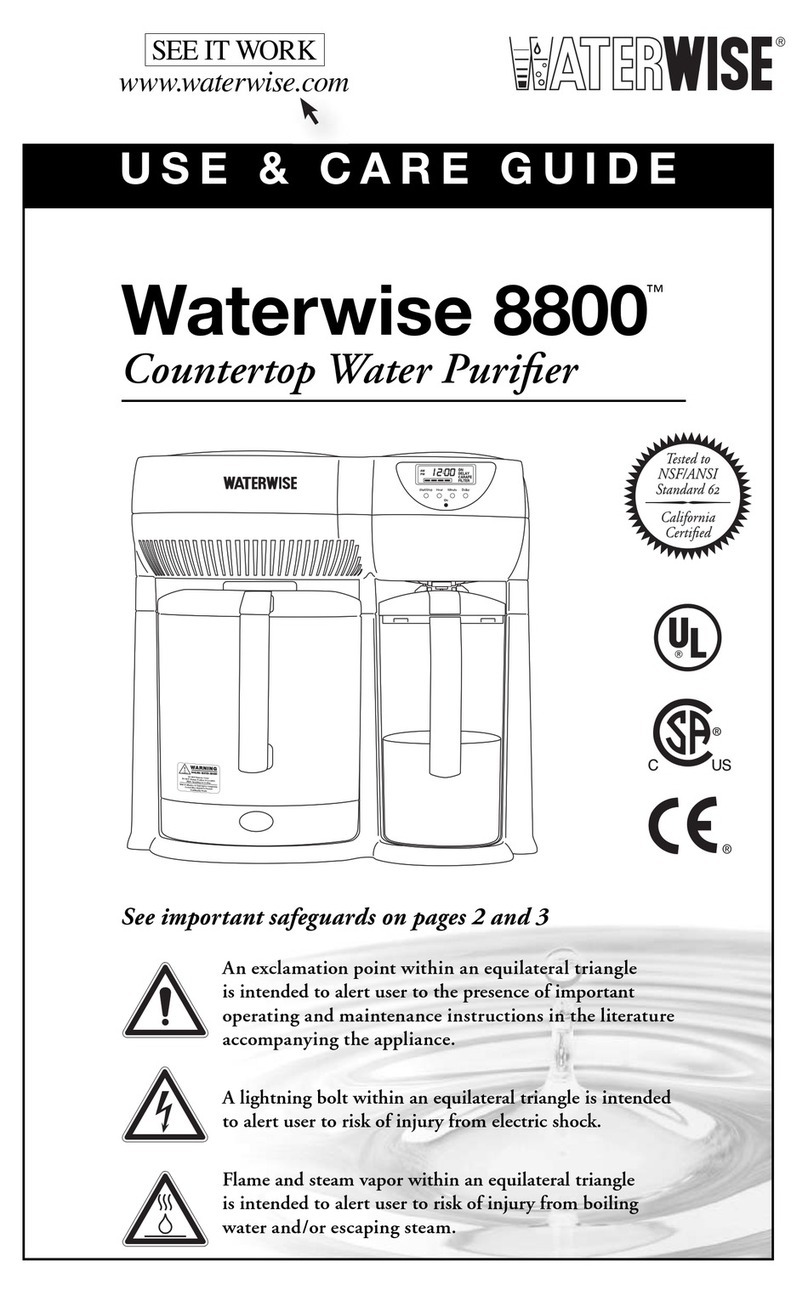 Waterwise 9900 user guide Waterwise 9900 user guide