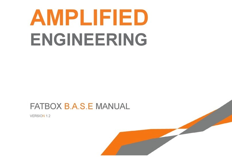 AMPLIFIED ENGINEERING FATBOX B.A.S.E. HSUPA Manual guide