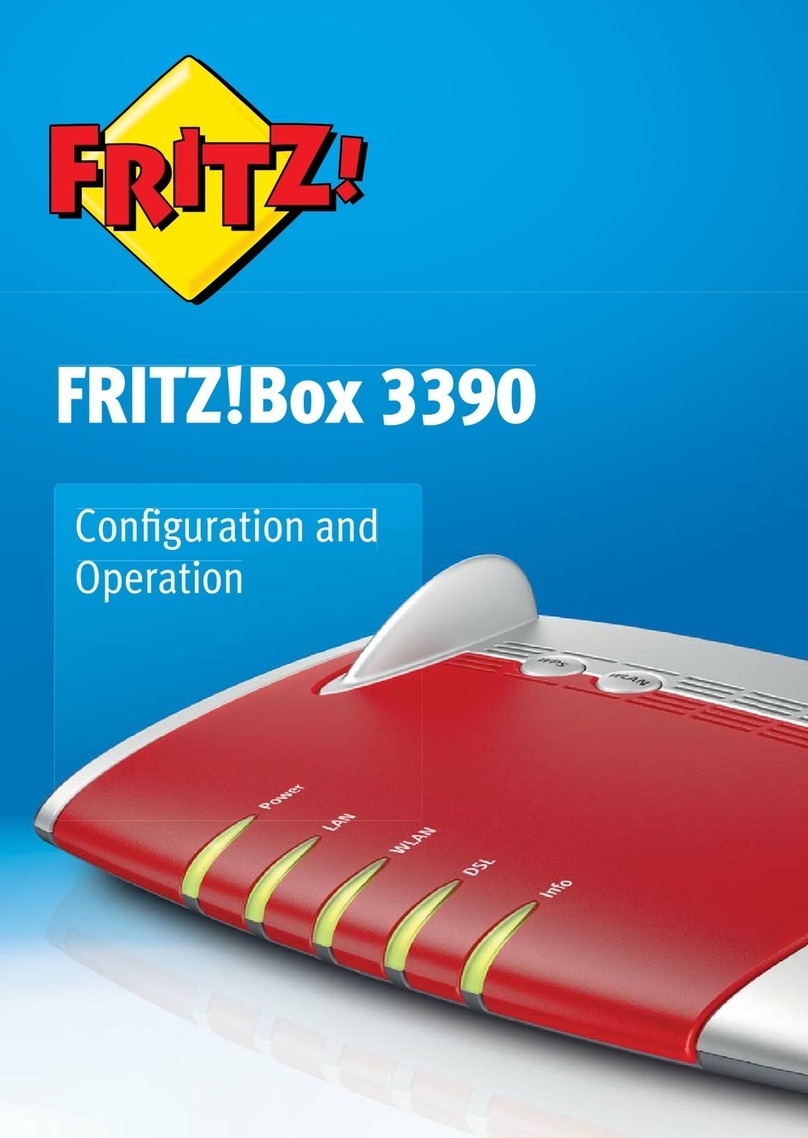 AVM Fritz!Box 3390 User manual