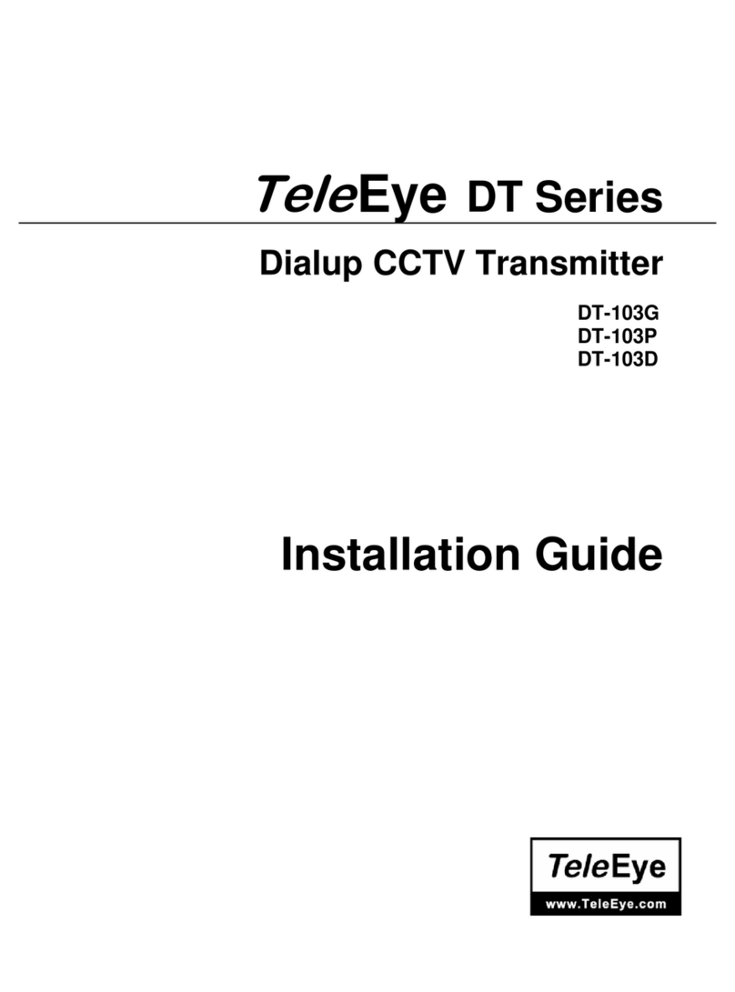 TeleEye DT-103G installation guide