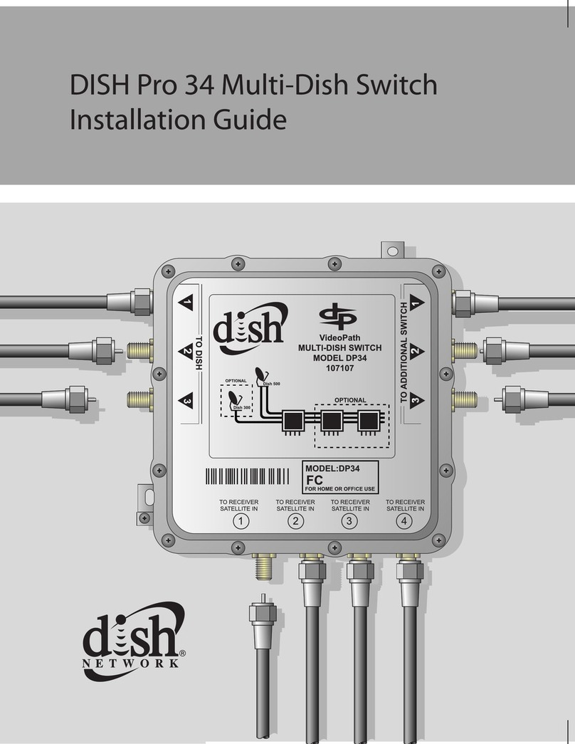 Dish Network Dish Pro 34 installation guide