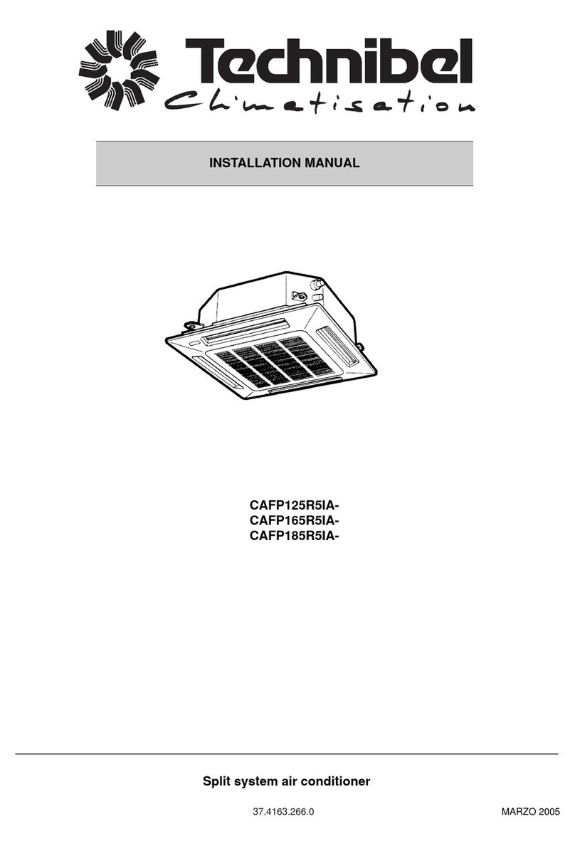 Technibel CAFP125R5IA Series User manual