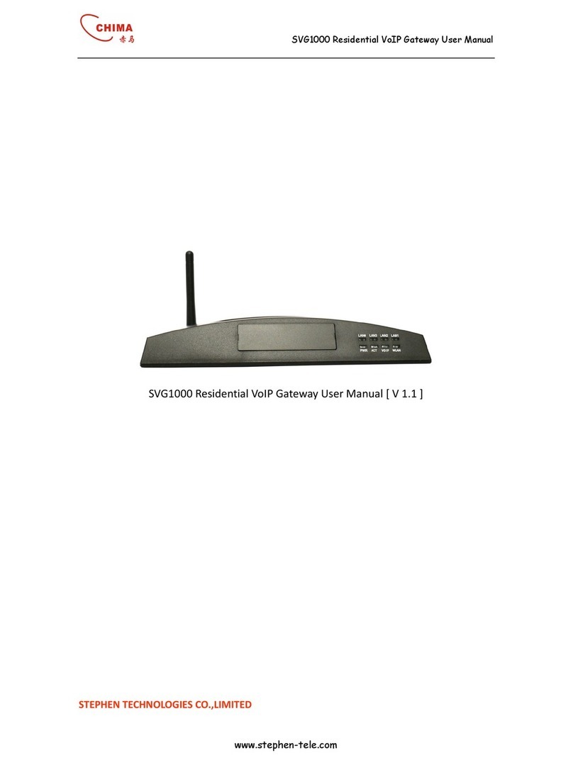 Chima  SVG1000 user manual