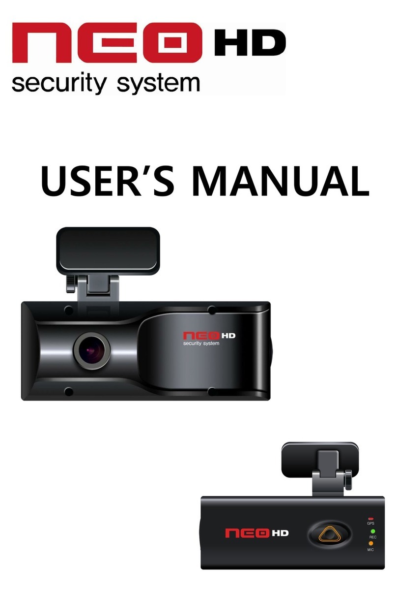 Neo HD Dash Cameras User manual