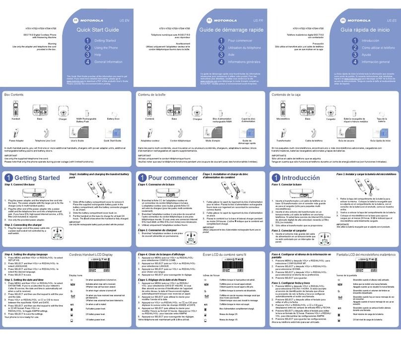 Motorola K701 User manual Motorola K701 User manual