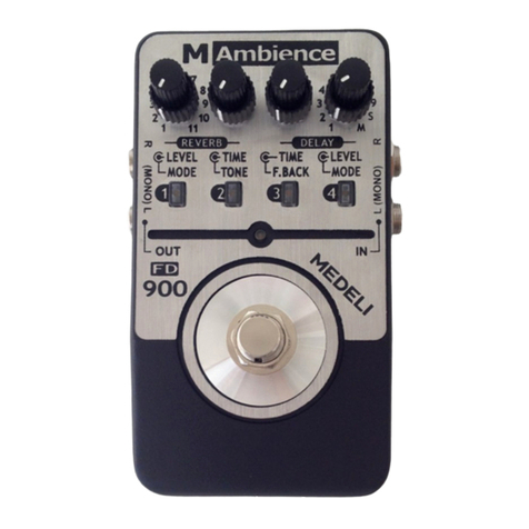 Medeli FD900 owner's manual