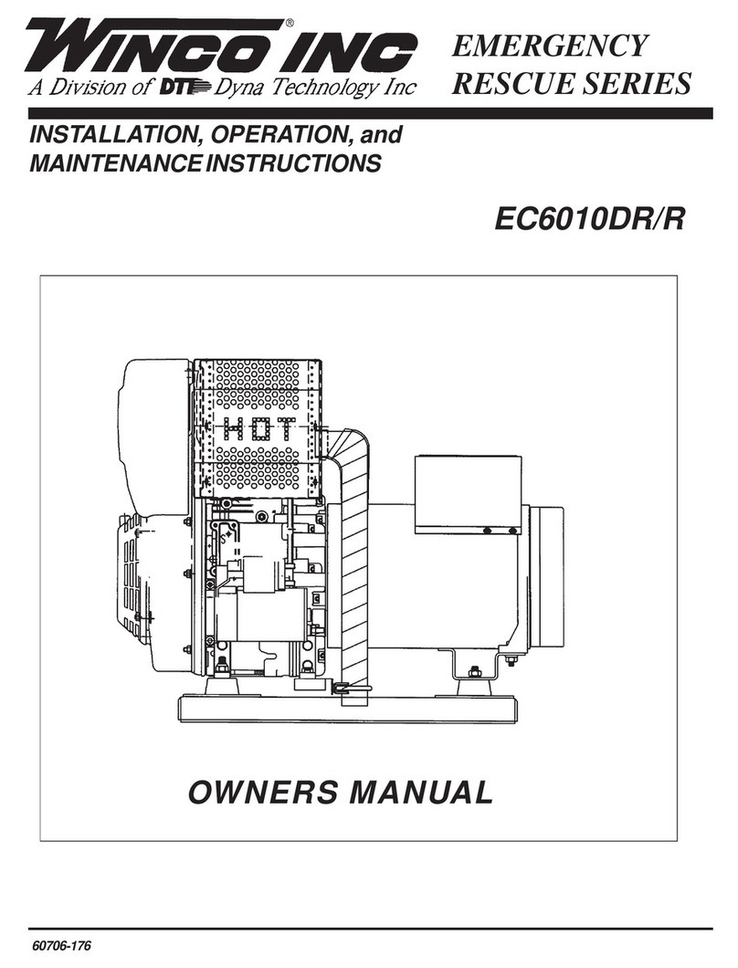 Winco EC6010DR/R Manual