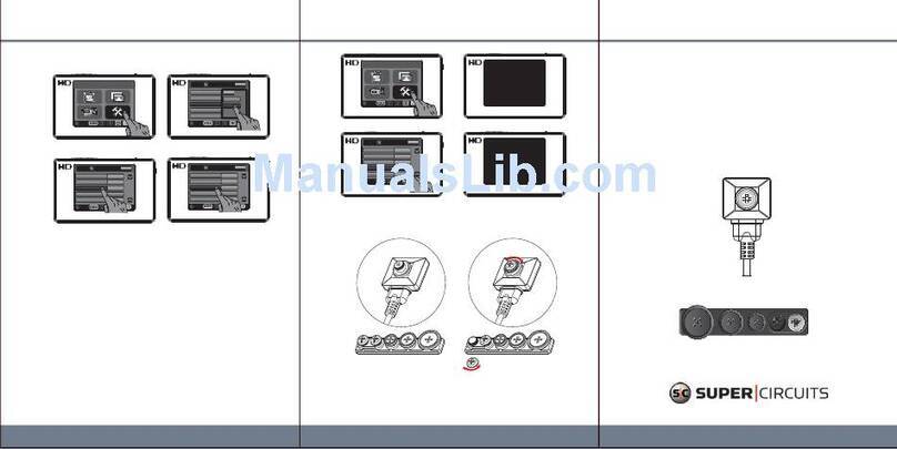Super Circuits MDVR33COV User manual