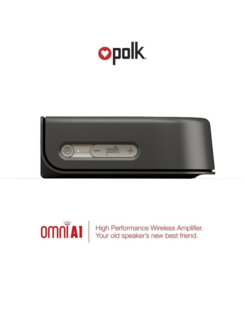 Polk Mono OMNI A1 user guide