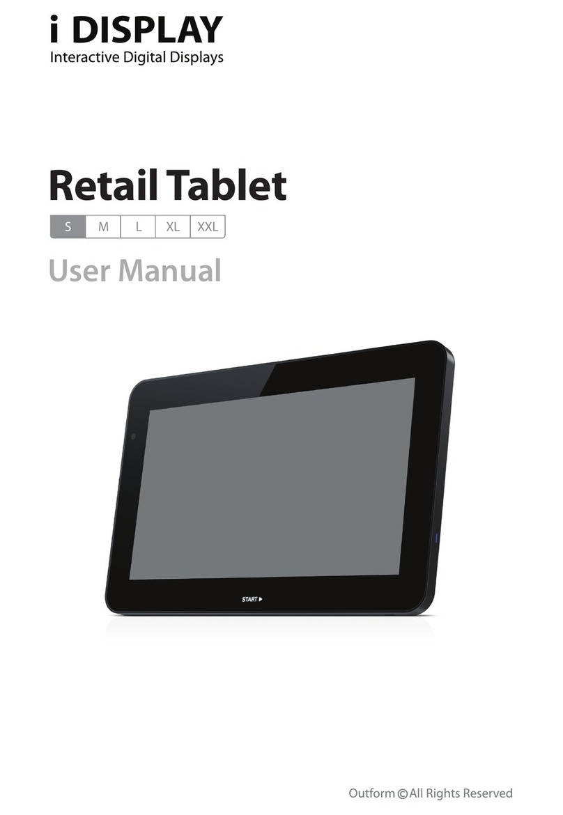 Outform iDISPLAY user manual