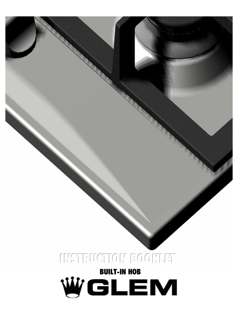 Glem P6140FV Instruction booklet