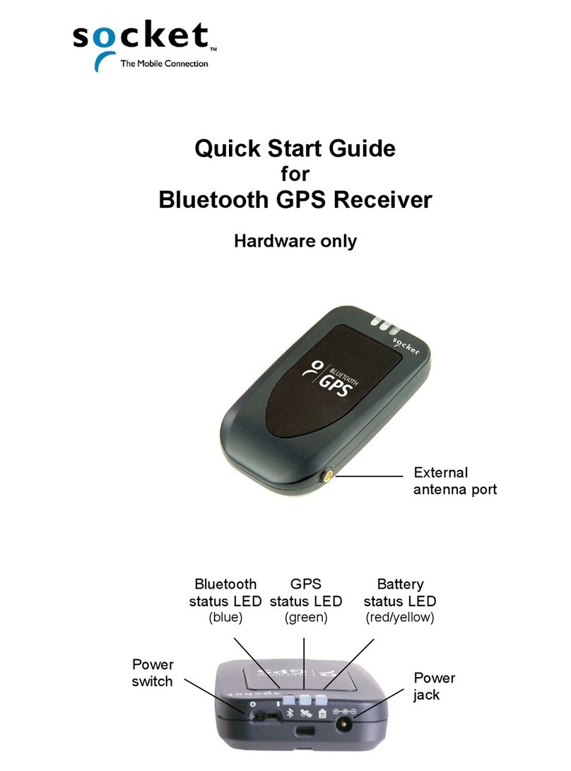 Socket GPS Receiver User manual