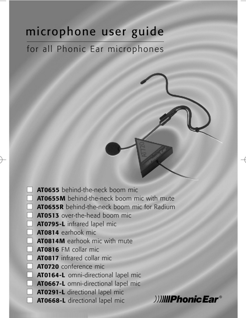 Phonic Ear AT0655 user guide