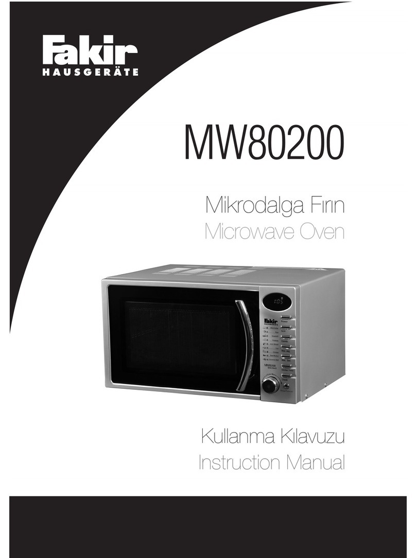 Fakir MW80200 instruction manual