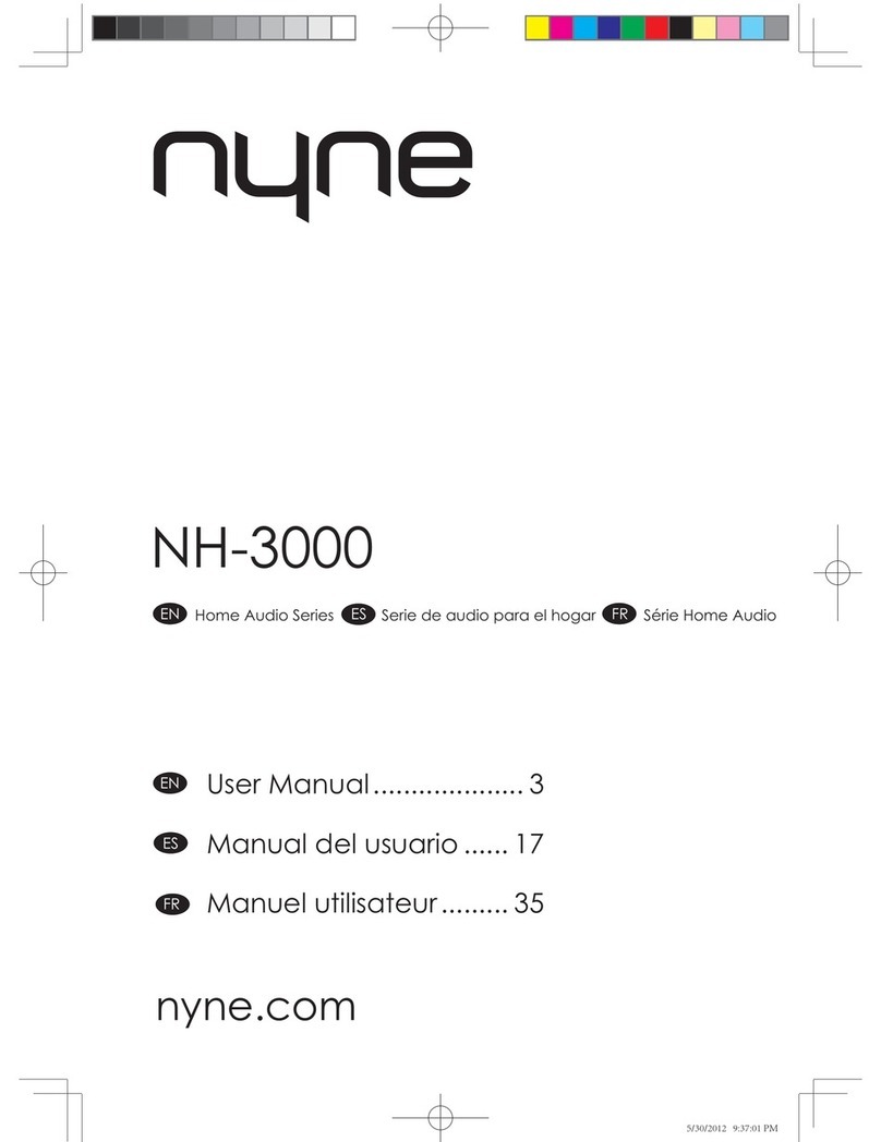 Nyne NH-3000 user manual