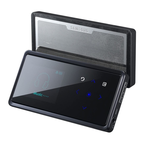 Samsung YP-K5 User manual