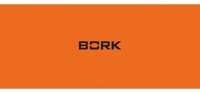 BORK S810 User manual
