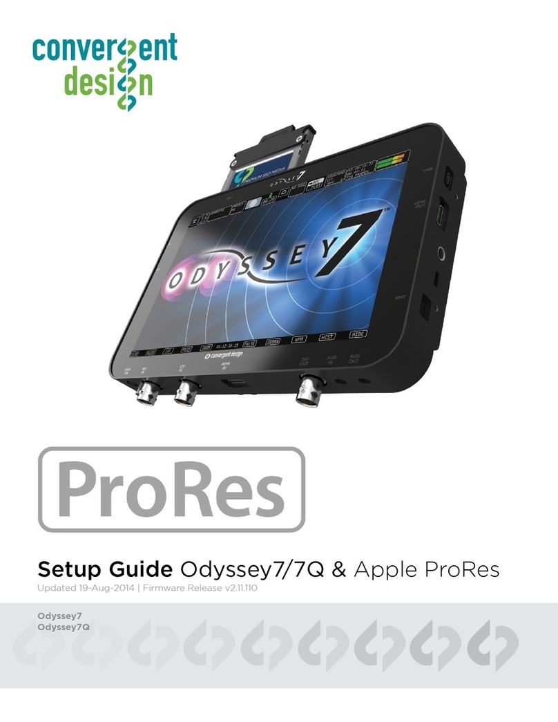 Convergent Design Odyssey7 Setup guide