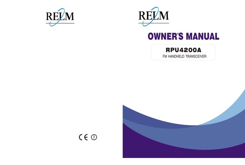 RELM RPU4200A owner's manual