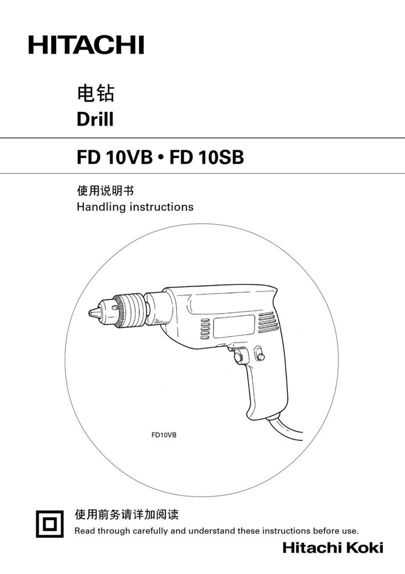 Hitachi FD 10SB User manual