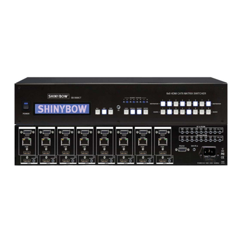 Shinybow USA SB-5688LCM-CT instruction manual