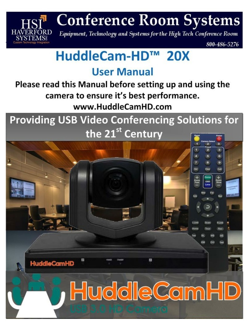 HuddleCamHD 20X user manual
