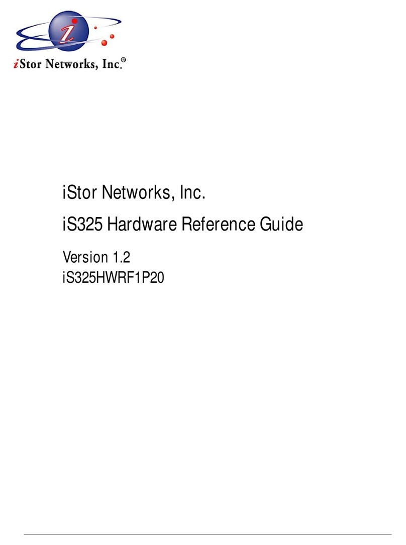 i-Stor iS325-04 Hardware reference guide