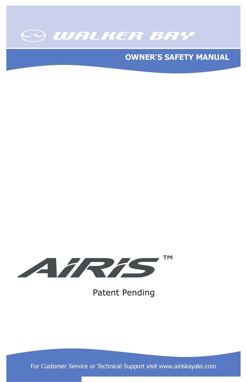Walker Bay AIRIS 16425 PLAY 8 Instruction Manual