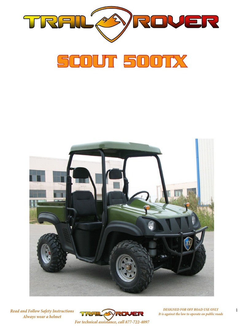 Trail Rover SCOUT 500TX user manual