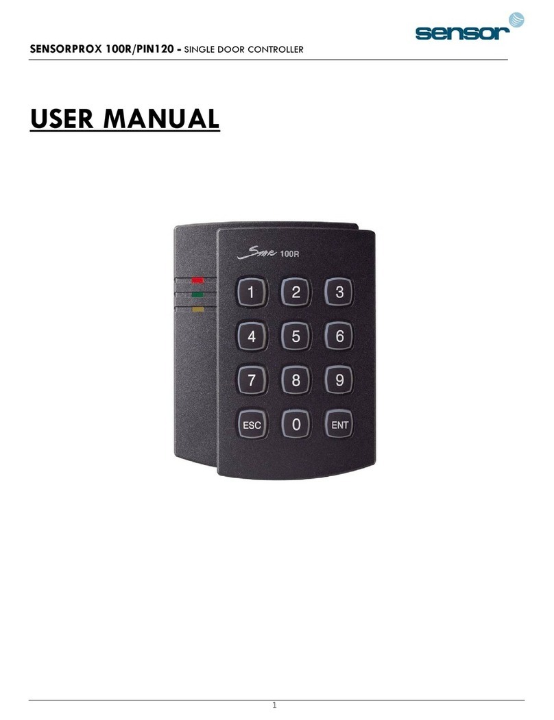 Sensor SENSORPROX 100R/PIN120 user manual
