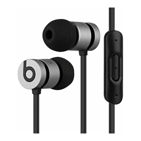 Beats Electronics urbeats user guide
