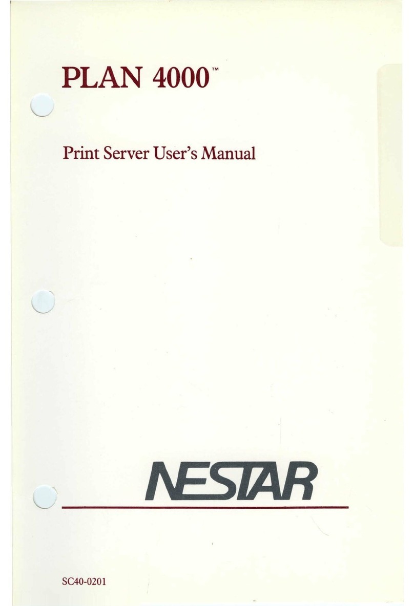 Nestar PLAN 4000 user manual
