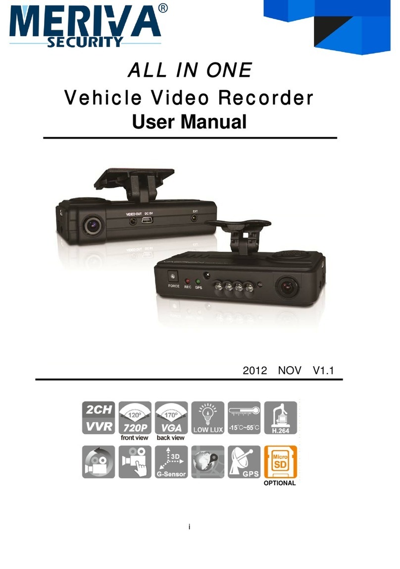 Meriva Vehicle Video Recorder user manual