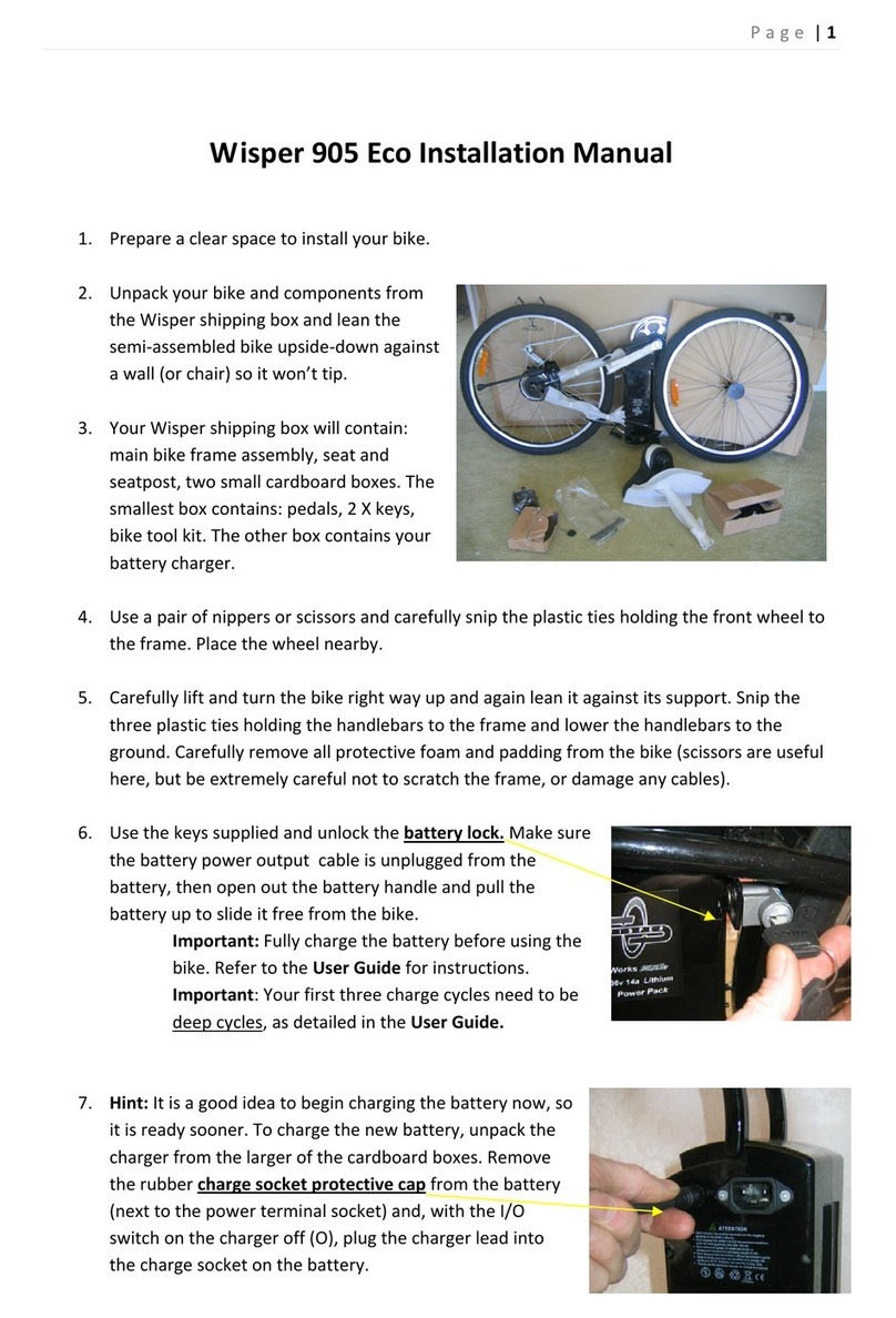 Wisper 905 ECO installation manual