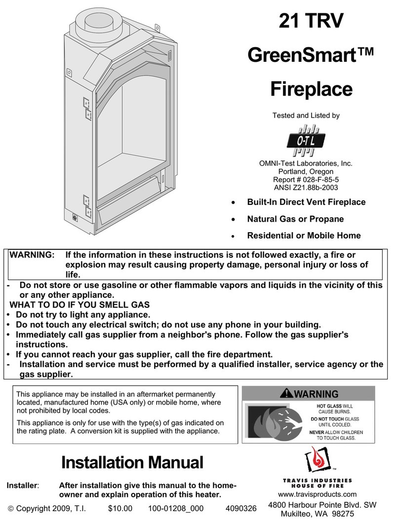 GreenSmart 21 TRV installation manual GreenSmart 21 TRV installation manual