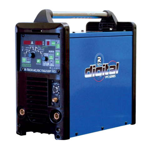 Rtech TIG 500 AC/DC operating instructions