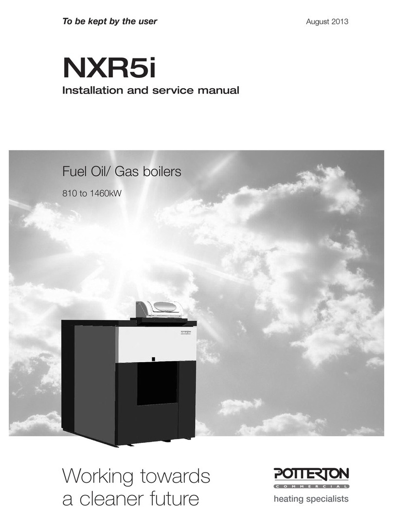 Potterton NXR5i Installation and service manual Potterton NXR5i Installation and service manual