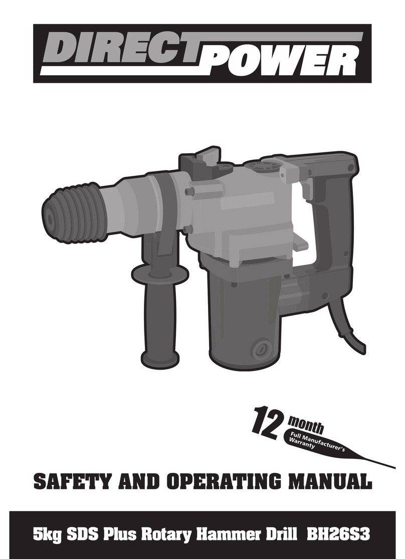 Direct power BH26S3 Safety and operating manual