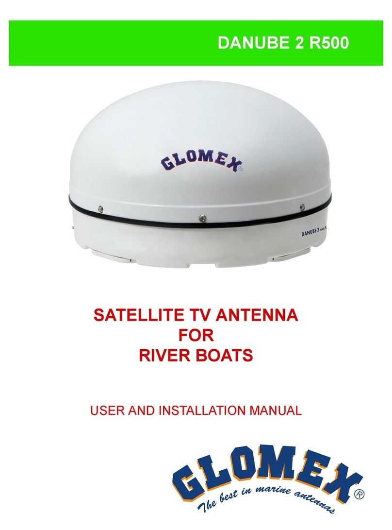 Glomex DANUBE 2 R500 Operating manual