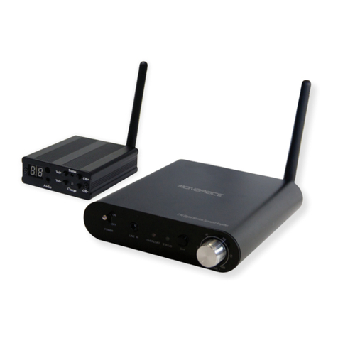 Monoprice Wireless Speaker Transmitter user manual Monoprice Wireless Speaker Transmitter user manual