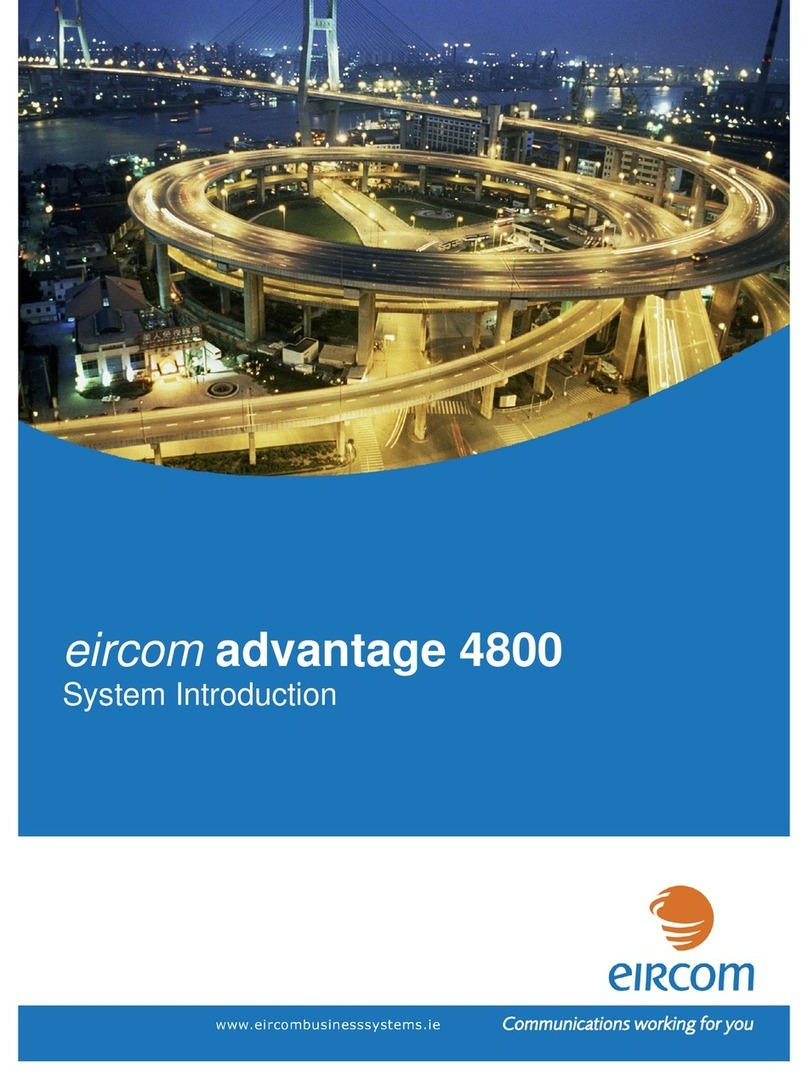 Eircom advantage 4800 Reference manual
