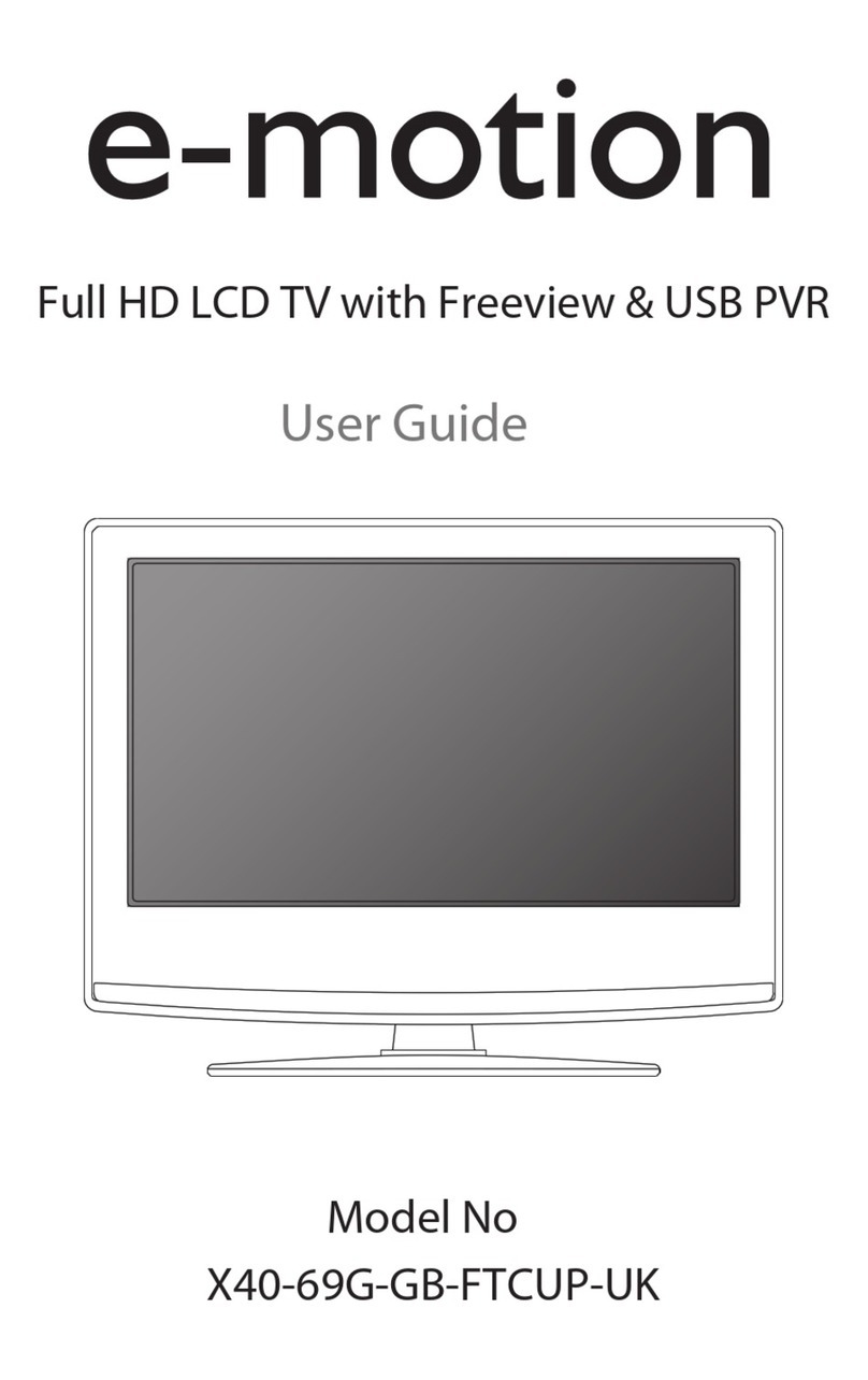 e-motion X40-69G-GB-FTCUP-UK User manual