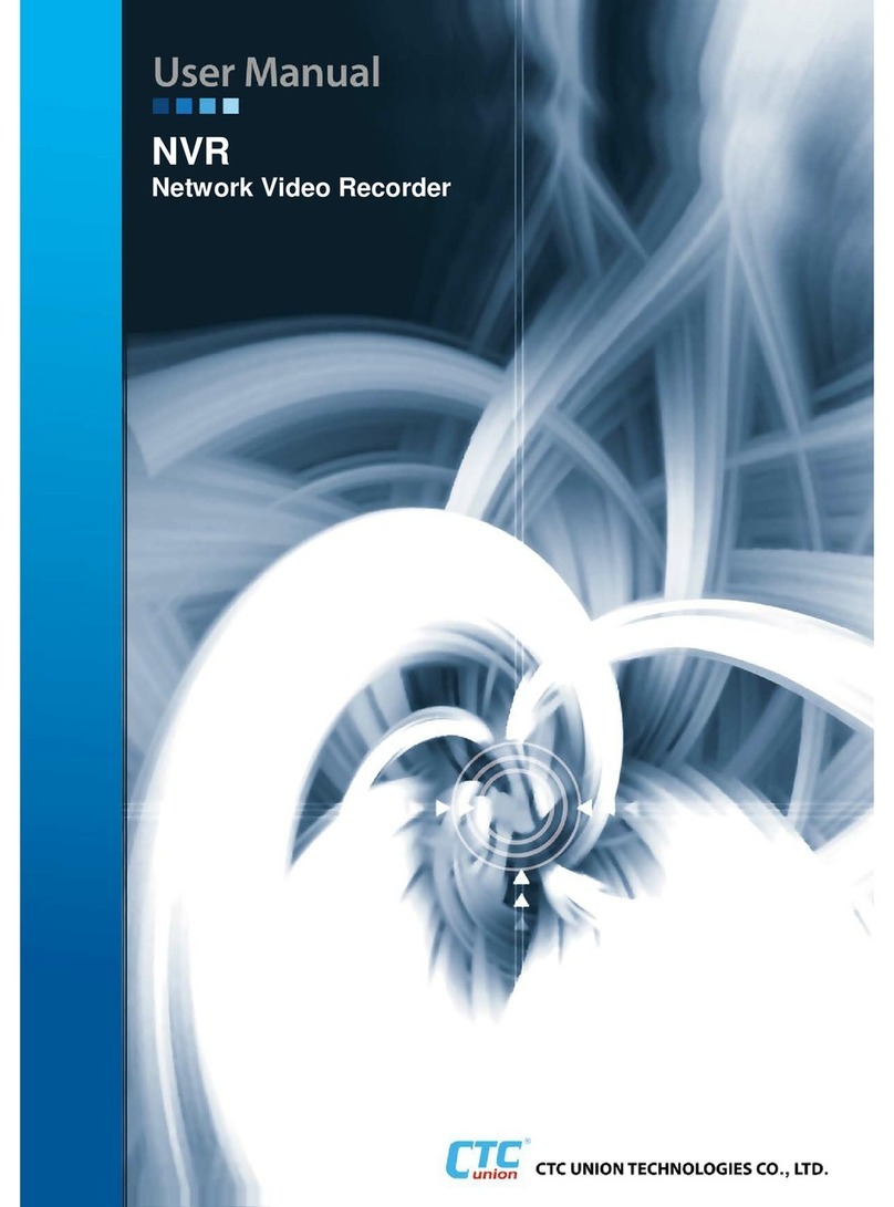 CTC Union Network Video Recorder user manual